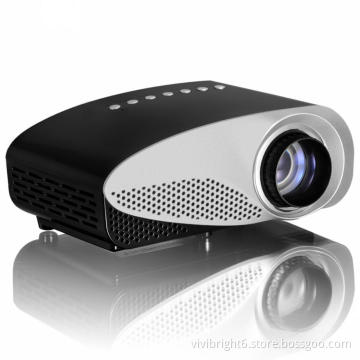 Vivibright Newest GP8S Projector Mini Home Theater Projector 1080P With Double HDMI for home theater